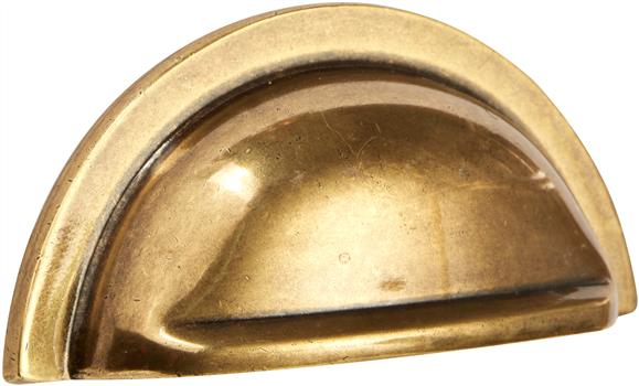 English bronze cup handle